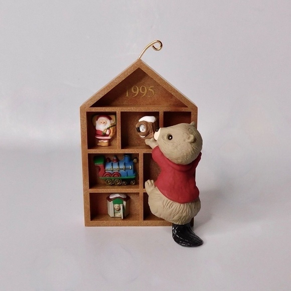 HALLMARK 1995 Keepsake Ornament Collector’s Club Christmas Collecting Memories - Picture 3 of 14